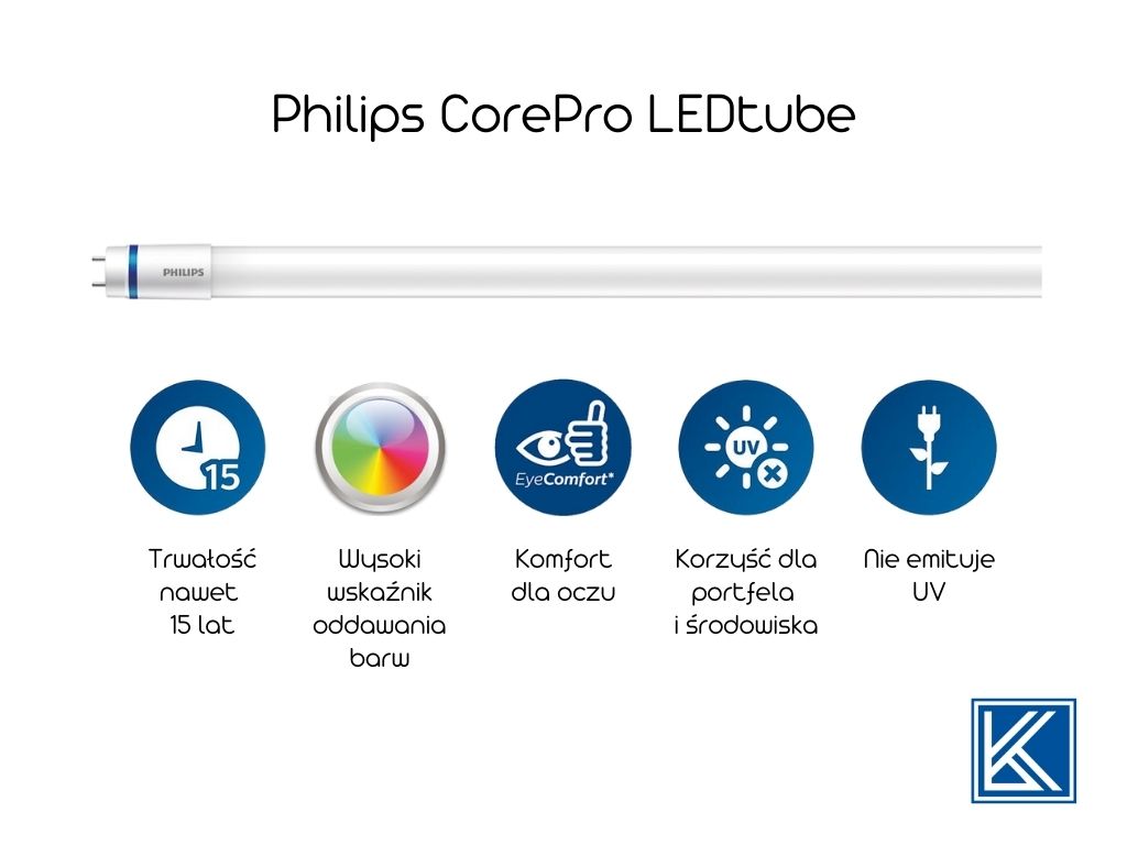 Świetlówka Philips CorePro LEDtube